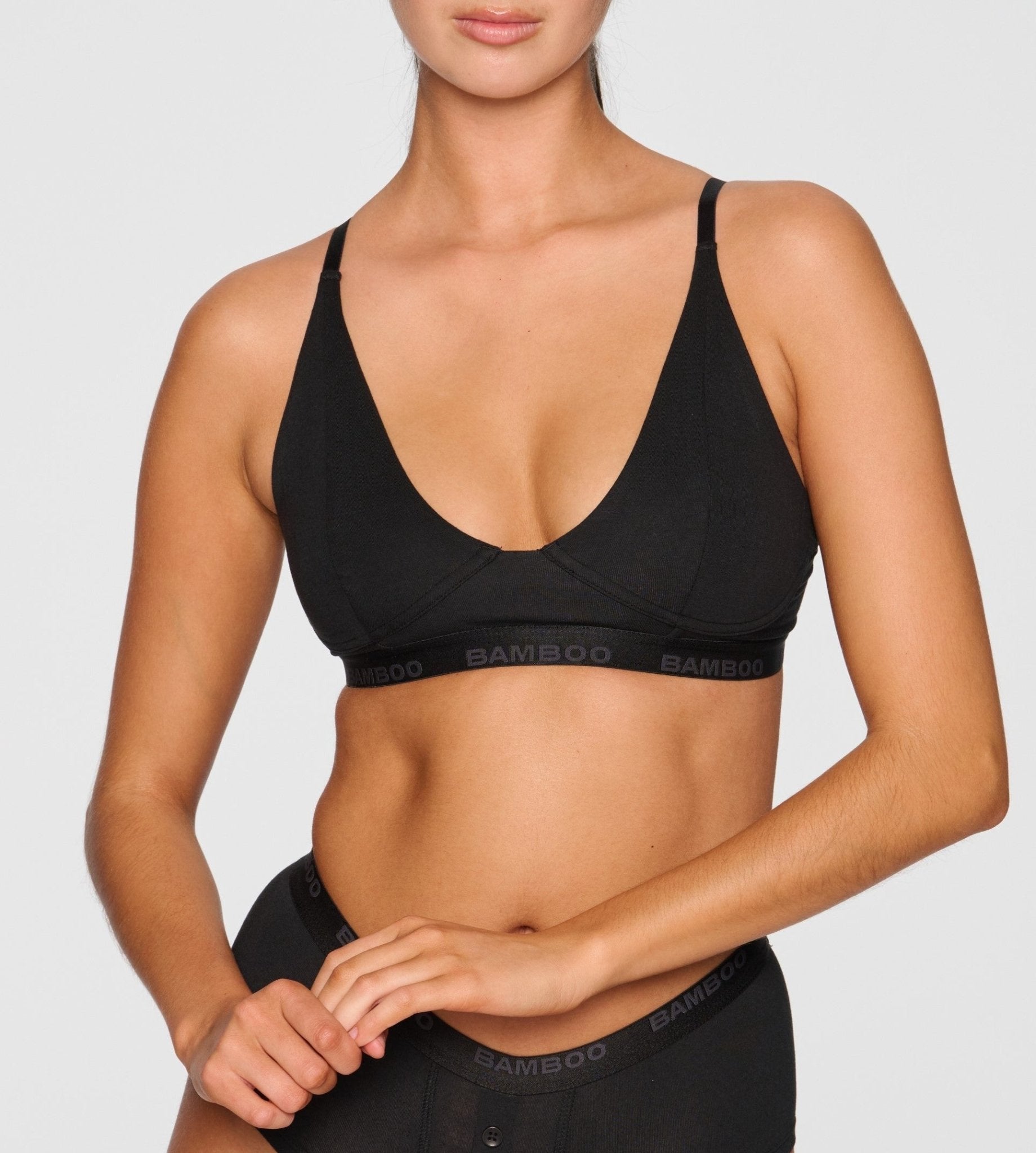 Toned Defined Bralette - Bamboo Underwear