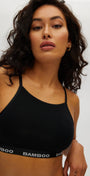 High Neck Bralette - Bamboo Underwear