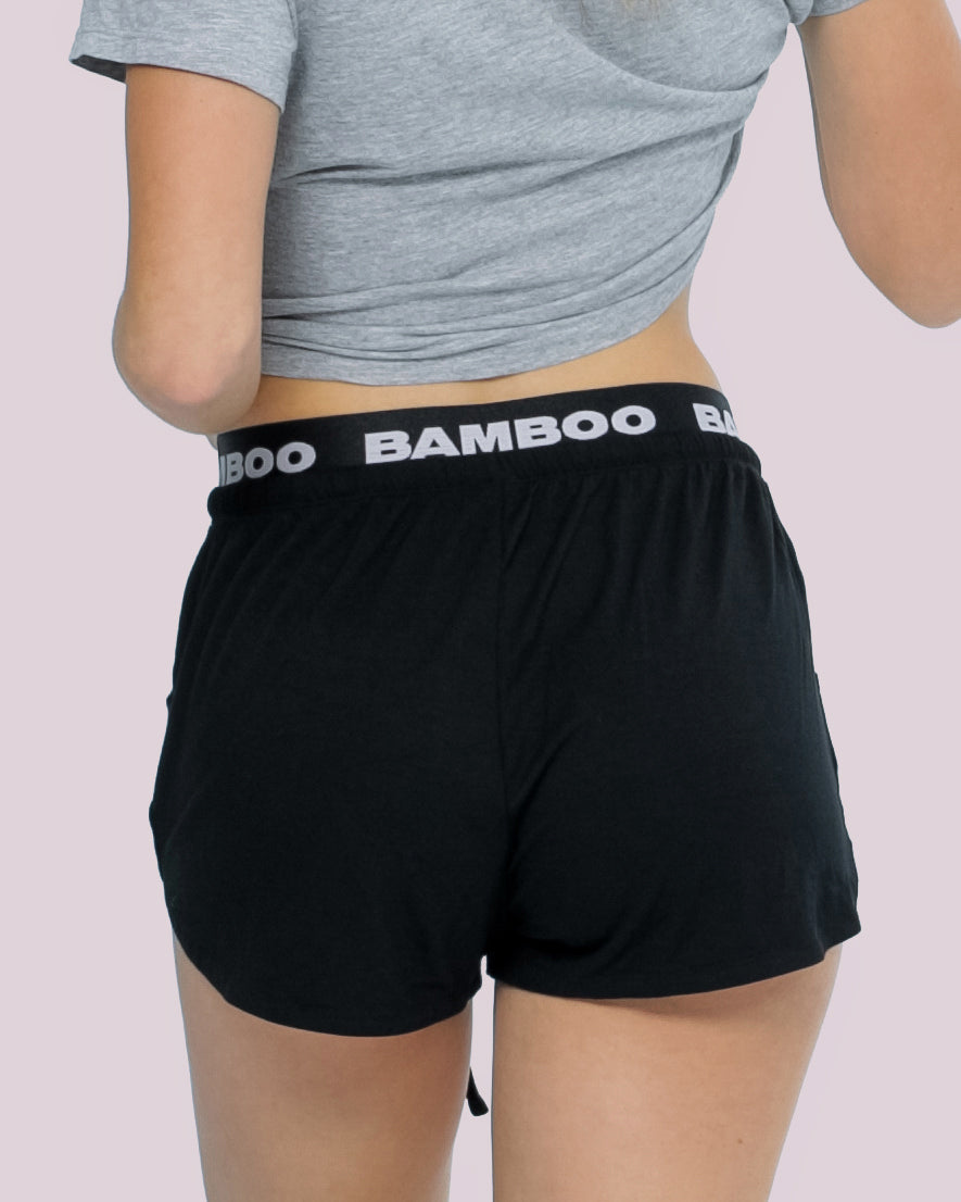 Women's Seamless Bamboo Hipster Shorts (Shell Pink)