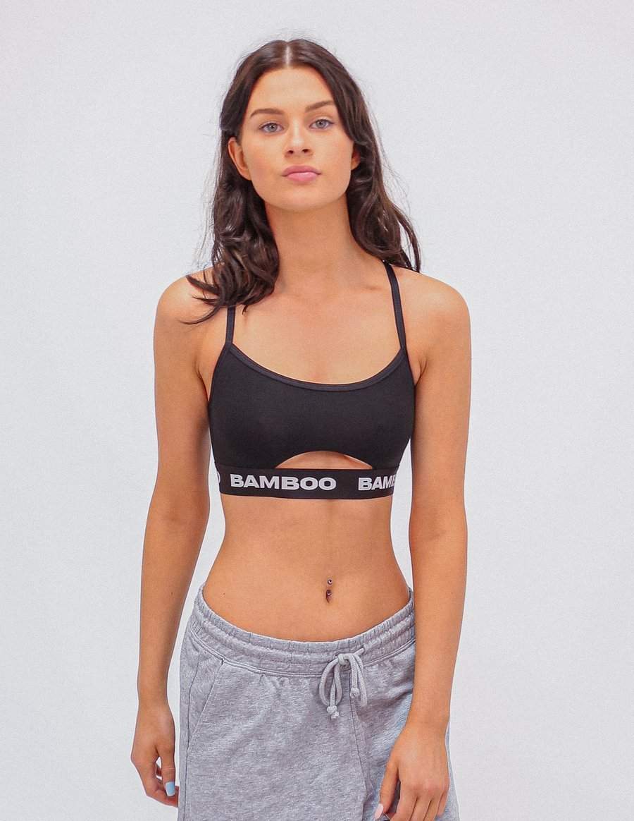 Underboob Bralette-Bamboo Underwear-L,M,S,Top,XS