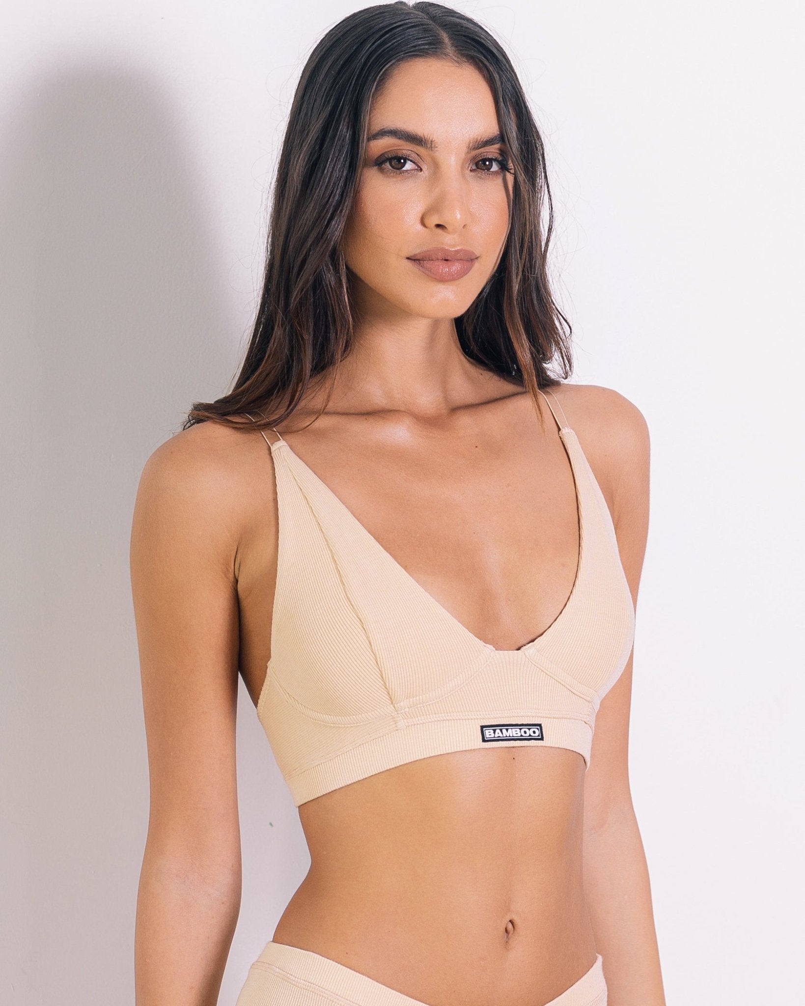 Rib Defined Bralette - Bamboo Underwear