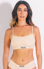 Rib High Bralette - Bamboo Underwear