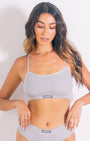 Rib High Bralette - Bamboo Underwear