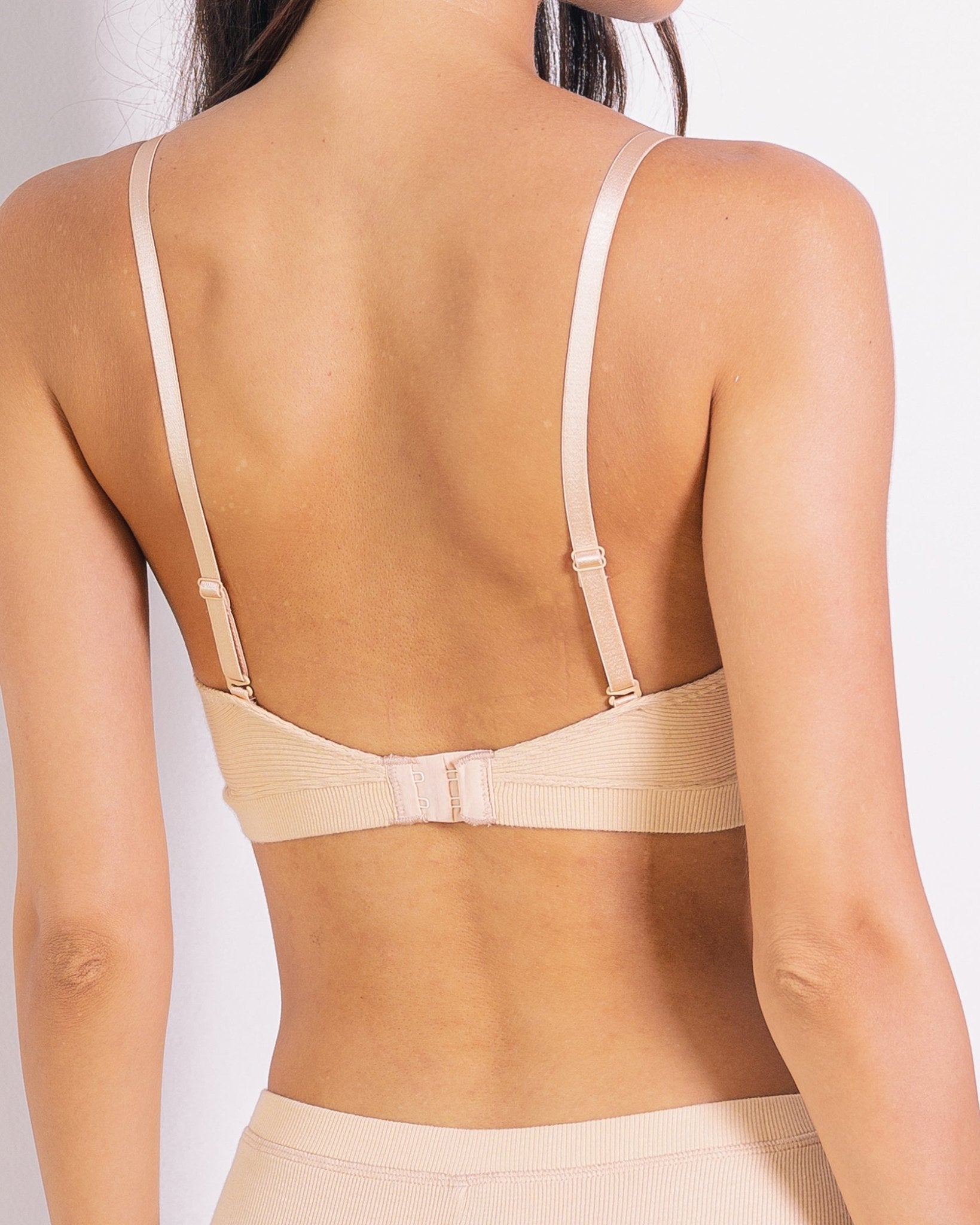 Rib Defined Bralette - Bamboo Underwear
