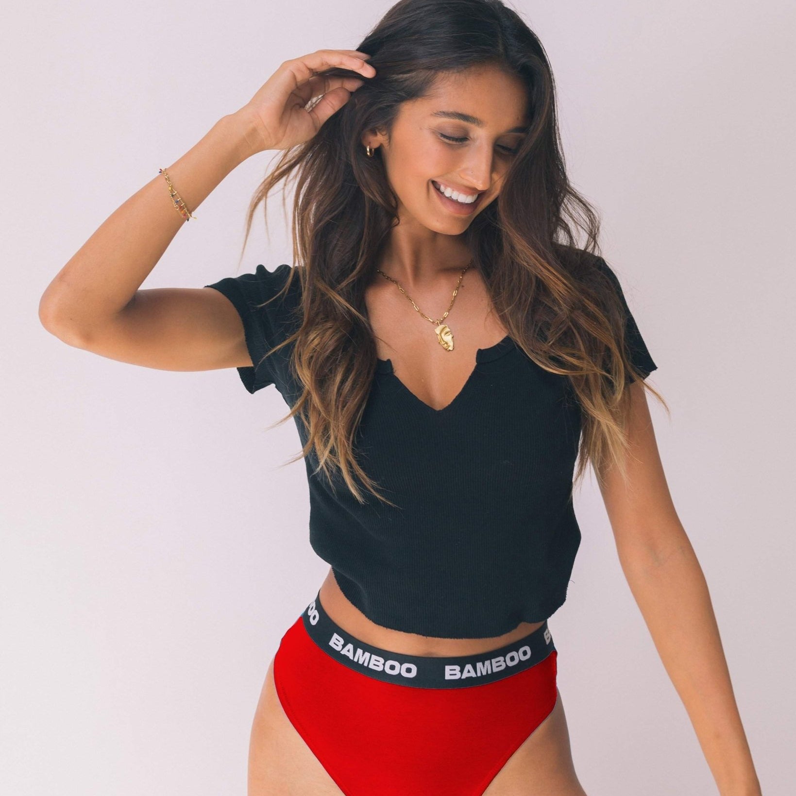 High Cut Bikini Brief - Bamboo Underwear