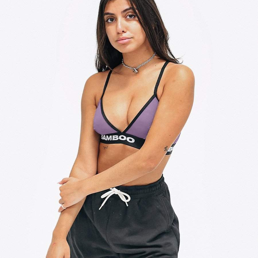 Convertible Triangle Bralette - Bamboo Underwear